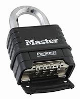 Image result for Master Lock Combination Padlock Reset