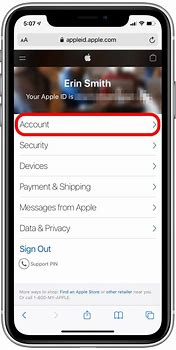 Image result for Change Apple ID On iPhone