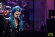 Image result for Demi Lovato Blue Hair
