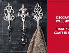 Image result for Decorative Hooks to Hang Pictures