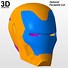 Image result for 3D Print Iron Man Card Storage