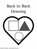 Image result for Back to Back Drawing Worksheet