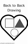 Image result for Back 2 Back Drawing Template