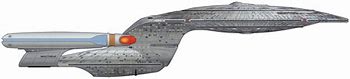 Image result for Star Trek Galaxy-class Side Profile