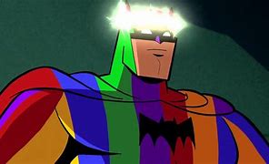 Image result for Batman Rainbow Suit