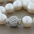 Image result for Diamond Bead Clasp Pearl
