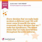 Image result for Poems About Life Experiences