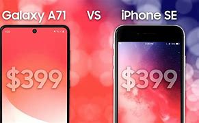 Image result for A71 vs iPhone SE 2