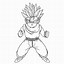 Image result for Kid Gohan Coloring Pages