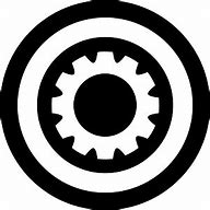 Image result for Black Gear Icon