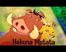 Image result for Lion King Hakuna Matata Español