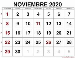 Image result for Calendario De Noviembre