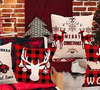 Image result for Outdoor Christmas Pillows