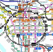 Image result for Osaka Rail Map