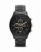 Image result for Black and Gold Armani Watch