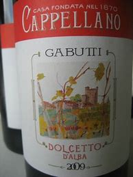 Image result for Cappellano Dolcetto d'Alba Gabutti