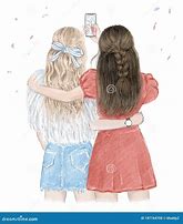 Image result for Best Friends Forever Drawings