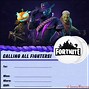 Image result for Fortnite Imvataion Card