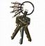 Image result for Key Ring with Catch Closure
