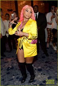 Image result for Nicki Minaj Pink Hair and Hat