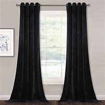 Image result for Black Velvet Curtains