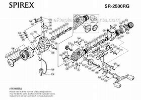 Image result for Shimano Spirex 2500FG Schematic