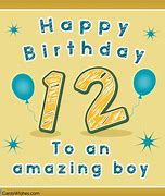 Image result for 12 Year Old Birthday
