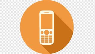 Image result for Orange and Blue Phone Icon