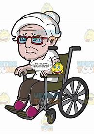 Image result for Frail Old Lady Cartoon