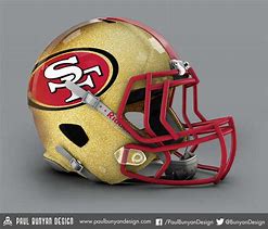 Image result for 49ers helmets design