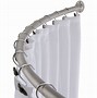 Image result for Curved Curtain Rod Cover