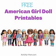 Image result for American Doll You Can Print