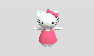Image result for Hello Kitty 3D Model Free
