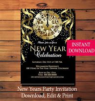 Image result for New Year Invitation Message