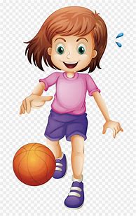 Image result for Basketball Girl Cartoon