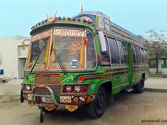 Image result for Bus Pic in Pakistan