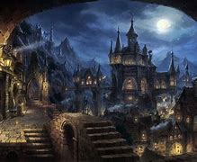 Image result for Gothic Castle Landscape CG Wallpaper