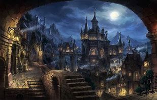 Image result for Gothic Castle at Night 4K Wallpaper