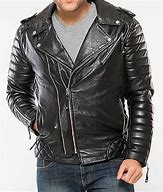 Image result for Man Leather Motorcycle Jacket