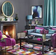 Image result for How to Style a Colourful Wall