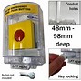 Image result for Square Push Button Cover