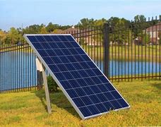 Image result for Single Plug Electric Outlet with Solar Eye
