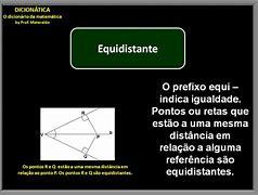 Image result for equidistancia
