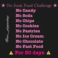 Image result for Printable 30-Day Challenges Food