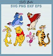 Image result for Winnie the Pooh and Friends SVG Free