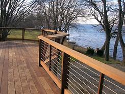 Image result for Rope Deck Railing Ideas