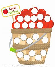 Image result for Apple Dot Painting Printable