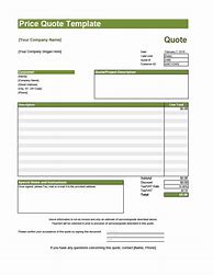 Image result for Free Quote Template Excel