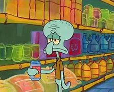 Image result for Depressed Squidward Meme