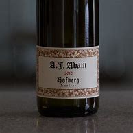 Image result for A J Adam Dhronhofberger Tholey Riesling Auslese